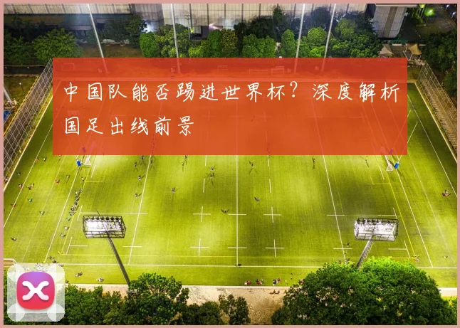 中国队能否踢进世界杯？深度解析国足出线前景